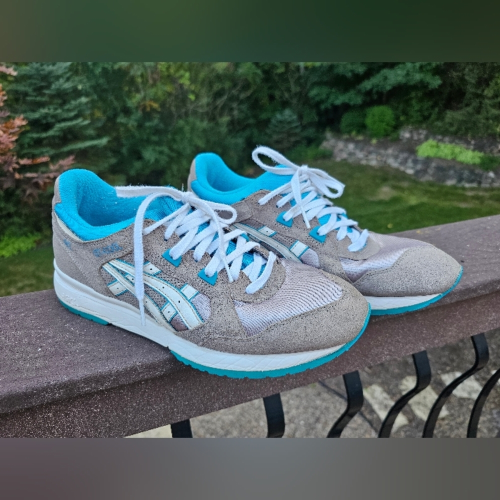 Asics GT-Cool Teal and Gray Sneakers Men 10.5